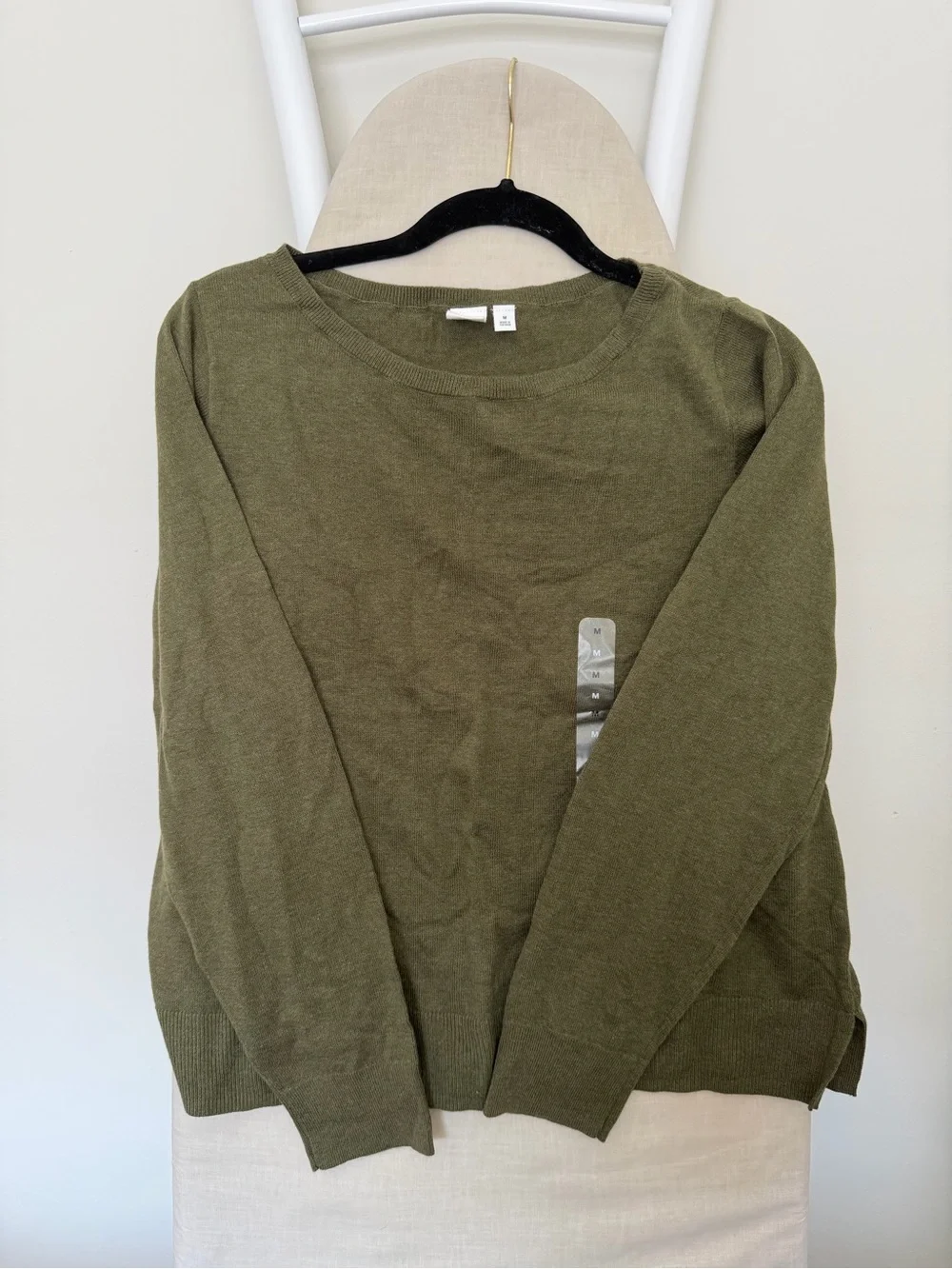 GAP Olive Crewneck Sweater